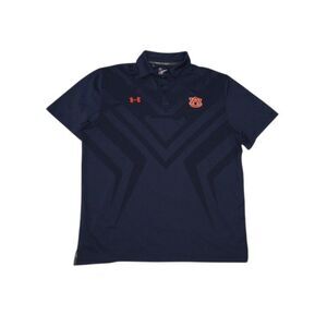 Under Armour Men's XL Polo Shirt Auburn Tigers Heatgear Short Sleeve